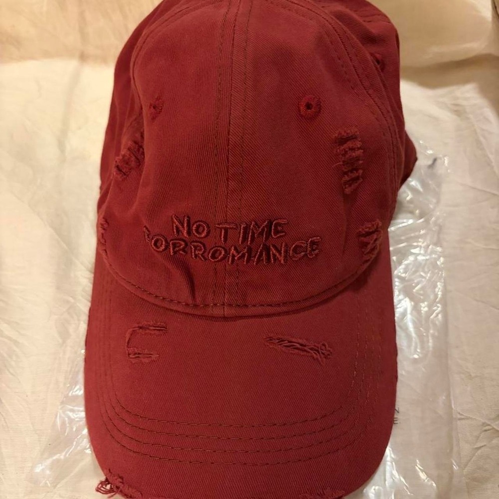 No Time For Romance baseball cap